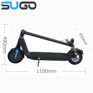 Trottinette Électrique Pliante Design avec Support de Pied <span class=keywords><strong>Portable</strong></span> pour Transfert en Métro - Product Image 2