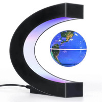 Fábrica de Vietnam OEM ODM diseño inteligente iluminado flotante giratorio globo de levitación magnética con luz LED