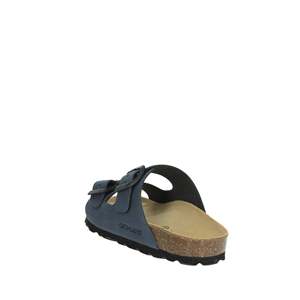 Grunland Sandales d'été pour enfants CB0714-40 Bleu à bout ouvert antidérapantes avec boucle - Product Image 2