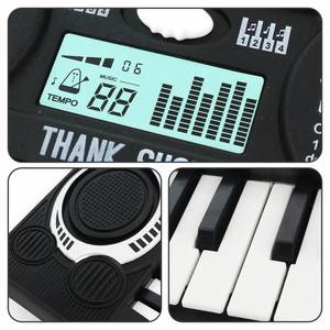 Wholesale Plastic 37-Key LED Display Screen Battery Operated Digital Electronic Piano Children's Musical Instrument Puzzle Toy - Product Image 4