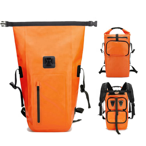 Sac à dos flottant réfléchissant personnalisé pour le cyclisme et la randonnée, à enroulement, imperméable, doublure en PVC, pliable, robuste, sac de rangement pour vélo, sac étanche - Product Image 2