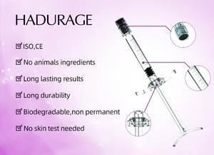 Vente en gros de gel de comblement injectable HADURAGE HA 24mg, anti-rides, pour le remodelage du visage, 1 ml, 10 ml, pour femmes, salon de beauté - Product Image 5