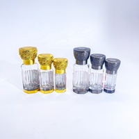 Flacon à bille vide pour huile de parfum Oud arabe, personnalisable, 3 ml, 6 ml, 12 ml, avec applicateur en verre – Vente chaude