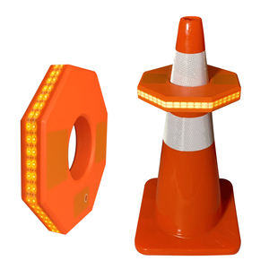 Khả năng hiển thị cao chướng ngại vật Flare cảnh báo <span class=keywords><strong>Cone</strong></span> ánh sáng cho Giao Thông Đường Bộ <span class=keywords><strong>LED</strong></span> sạc Strobe Beacon cho an toàn cones - Product Image 1