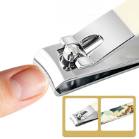 Nouvel ensemble de coupe-ongles en acier inoxydable à motifs de style chinois, cinq pièces, pour les soins des doigts et des pieds, boîte cadeau personnalisable avec impression
