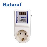 Protecteur de tension personnalisé naturel Protection numérique de type UE 7A/10A/13A/16A