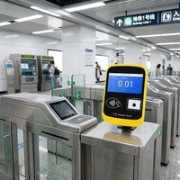 Lecteur de cartes bancaires sans contact EMV pour système de transport en commun, Validateur de billets de transport magnétique North M10P avec lecteur de codes QR pour machine de billetterie de bus