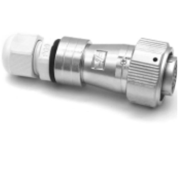 PTC20-6A Copper PC Pipe Straight Female Dustproof Industrial Power Plug Connector 2-14 Pin Circular Aviation Connector