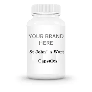 OEM Sleep Aid Hot Relax Pill Capsule St Johns Wort Extract Powder Capsule for Anti Stress Anxiety Adults Pills Sleep Improvement