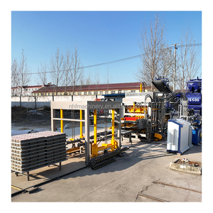 Máy sản xuất vật liệu xây dựng giá rẻ QT6-15, máy làm gạch tự động, gạch đặc, gạch đất sét để bán - Product Image 5