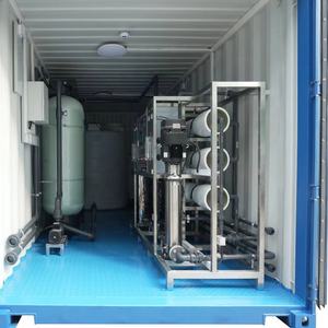 מערכת טיהור מי מלח במכולה, התפלת מי ים לחוות, מתקן טיהור מים באוסמוזה הפוכה במכולה - Product Image 4