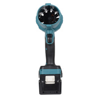 Souffleur d'Air Extérieur Portable Haute Pression Sans Balais 18V, Machine Super Tempête, Ventilateur Turbo Violent pour Feuilles, Poussière, Neige, Souffleur Sans Fil