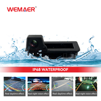 Wemaer OEM Caméra de recul de voiture AHD Vision nocturne grand Angle spéciale 720P Caméra de recul étanche pour VW Audi Porsche