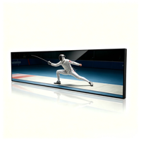 Pantalla LCD de 21 24 29 35 43 88 Pulgadas para Publicidad en Estantes, Pantalla Ultra Ancha para Uso en Automóviles