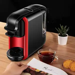 Máquina de café de cápsula para el hogar, compatible con varias especificaciones, espuma de leche, italiana, electrodomésticos
