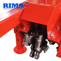 Mini meuleuse de trancheuse portable avec boîte de vitesses et roulement/moteur 15HP diamètre de lame de 300mm productivité élevée