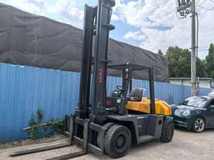 Chariot élévateur TCM 7 T d'occasion, moteur diesel à mât à 2 étages de 7 tonnes, faible durée, hauteur de levage de 6000mm, bien entretenu, prêt à fonctionner - Product Image 5