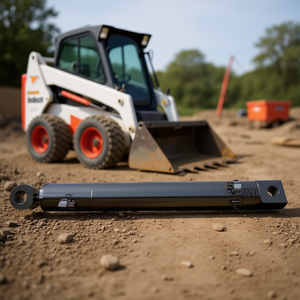 Cylindre hydraulique de basculement Bobcat, course de 550 mm, acier chromé dur, pour modèles de chargeuses compactes 873 883, pièce de rechange - Product Image 2