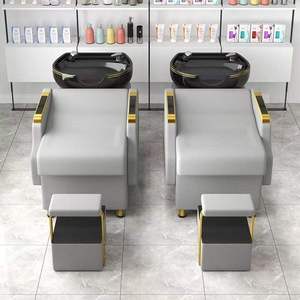 Beauty Hot Sale Back Washing Unit Salon Furniture Beauty Hair Salon Shampoo <b>Bed</b> From China Supplier - Product Image 5