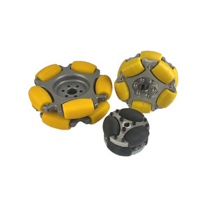 ล้อโลหะโพลียูรีเทน152มม. 6in สำหรับงานหนักล้ออลูมิเนียมอัลลอยด์รอบทิศทาง - Product Image 5