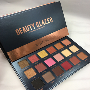 18 couleurs Nouveau Paillettes Mat Poudre Pressée Étanche Fard À Paupières Cosmétique En Gros Maquillage Palette - Product Image 5