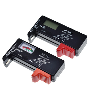 BT-168 AA/AAA/C/D/9V/1.5V pin phổ nút di động pin <span class=keywords><strong>colour</strong></span> mã hóa Meter chỉ ra Volt <span class=keywords><strong>Tester</strong></span> Checker bt168 điện - Product Image 1