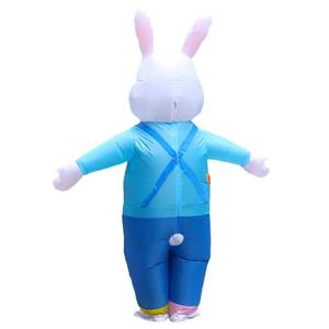 ชุดมาสคอตกระต่ายอีสเตอร์เป่าลมสำหรับผู้ใหญ่ Happy Sky Unisex รุ่น Halloween-zm102 สำหรับงานคาร์นิวัลและปาร์ตี้ - Product Image 3