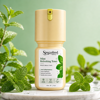 Tonique Menthe Poivrée Bio Naturel en Gros à la Vitamine C pour Apaiser, Rafraîchir et Hydrater la Peau du Visage