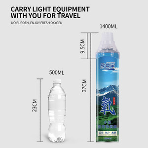 Xách tay 1400ml khuôn mặt nhỏ mặt nạ Oxy Canister Xi lanh khí sản phẩm - Product Image 6