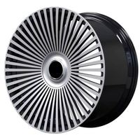 Jantes forgées de luxe 19 20 21 22 23 24 pouces 5x112 5x120, jantes en alliage polies sur mesure pour Mercedes Maybach Rolls Royce Bentley