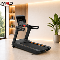 Máquina de Fitness Cardiovascular Comercial de Alta Calidad, Caminadora Eléctrica con Pantalla LED y Teclado LED, Función de Calorías, para Uso Doméstico y Comercial
