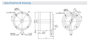 Motor Ddr Personalizado de 220V, Motor de Accionamiento Directo con Marco, Motor de Alto Torque para Brazo Robótico - Product Image 5