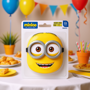 Décorations de fête Minions en papier, 6 pièces, 2 sacs de 2 pièces - Product Image 3