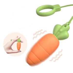 Mini <span class=keywords><strong>Vibratore</strong></span> a Forma di Carota con 20 Frequenze, Stimolatore Clitorideo per Donne, Dildo, Giocattolo Sessuale per Adulti, Massaggiatore Anale Ricaricabile USB - Product Image 2