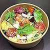 Biodegradable Eco-Friendly Disposable Round Brown Kraft Paper Packaging <strong>Bowl</strong> for Take Away Salad Fast and Convenient - Product Image 2