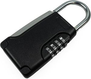 Boîte de sécurité YH2130 avec manille, <span class=keywords><strong>cadenas</strong></span> <span class=keywords><strong>à</strong></span> accrocher, coffre-fort <span class=keywords><strong>à</strong></span> <span class=keywords><strong>clé</strong></span> avec <span class=keywords><strong>code</strong></span> numérique, rangement de clés, cartes <span class=keywords><strong>ou</strong></span> petits objets de valeur - Product Image 6