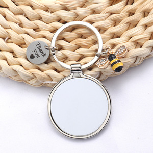 <span class=keywords><strong>Porte</strong></span>-clés en alliage de zinc avec impression en relief, décoration de la maison, mode, <span class=keywords><strong>photo</strong></span> numérique, bricolage, cadeau pour les amoureux - Product Image 2