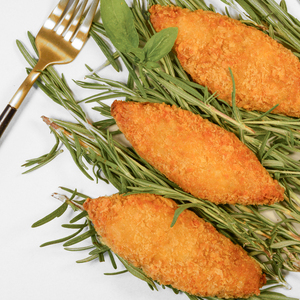 Filetes de pescado de bacalao empanado congelado con sabor italiano <span class=keywords><strong>Vallina</strong></span>, comida rápida fácil de cocinar, aperitivos fritos para la familia y los niños, recién llegados - Product Image 2