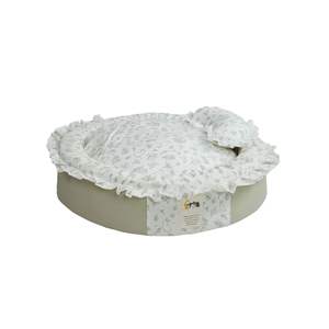Cama de Invierno Estilo Nórdico con Borde de Encaje de Algodón y Tencel, Completamente Desmontable y Lavable, con Diseño Floral, Empaquetada en Caja - Product Image 6