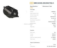 Fieldebikes 2025 Bafang M560 48V 750w 140N.m kit de conversion ebike avec écran coloré
