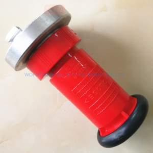 Lance à jet d'eau WOFU 1,5 po en PVC rouge avec raccord Storz en laiton pour la protection incendie des aéroports - Product Image 3