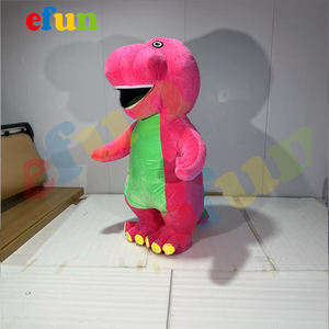 Efun Professional Custom Inflatable <strong>Dinosaur</strong> <strong>Barney</strong> Mascot <strong>Costume</strong> Adult Cartoon <strong>Dinosaurs</strong> Mascot <strong>Costume</strong> for Party - Product Image 2