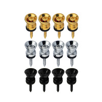 Boutons de sangle de guitare de haute qualité avec type de pont à vis pour ukulélé basse guitare acoustique électrique