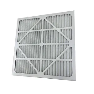 Preço barato placa de estufa metal 35-45% filtro de ar do painel primário
