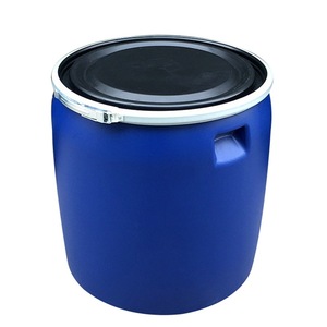 Baril en <span class=keywords><strong>plastique</strong></span> bleu résistant aux alcalis acides de <span class=keywords><strong>150</strong></span> <span class=keywords><strong>litres</strong></span> Tambours de fermentation d'eau de qualité alimentaire ménagers Seaux à grande bouche épaissis - Product Image 5