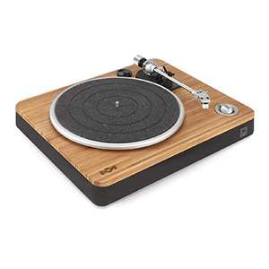 House of Marley Stir It Up <span class=keywords><strong>tourne</strong></span>-<span class=keywords><strong>disque</strong></span> vinyle avec entraînement par courroie à 2 vitesses <span class=keywords><strong>pour</strong></span> 33/45 tr/min, pré<span class=keywords><strong>ampli</strong></span> intégré, casque - Product Image 1
