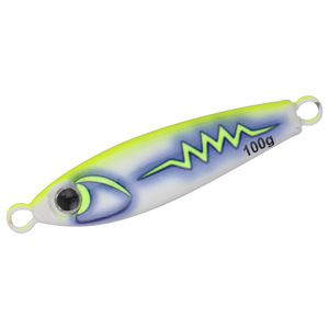 Leurres en fer pour la pêche en eau salée, jigs UV-Glow pour la pêche en bateau, appâts artificiels durs pour le maquereau espagnol, 40g 55g 80g 100g - Product Image 3