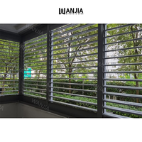 Fenêtre en aluminium sur mesure, volet en aluminium, stores verticaux, volets, persiennes