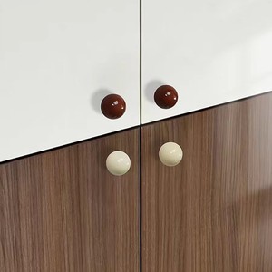 Ceramic Spherical Cabinet <b>Door</b> <b>Handles</b> Candy Color Easy Install Contemporary Design - Product Image 2