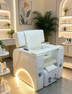 Modern Best Luxury <b>Head</b> Spa Equipment Lounge Professional Manicure Massage Foot Spa Pedicure Chair for Nail Salon - Product Image 2